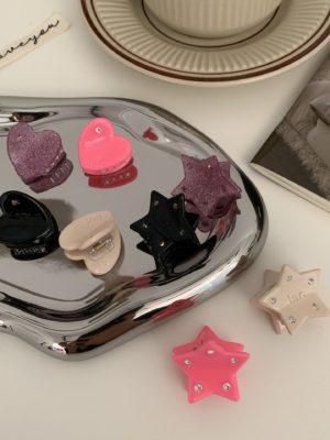 Star or Heart Hair Clip
