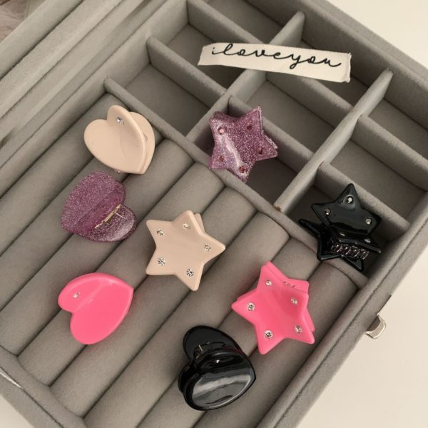 Star or Heart Hair Clip - Image 2