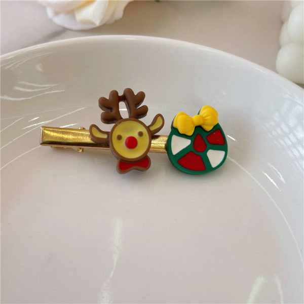 Christmas Theme Hair Clip - Image 2