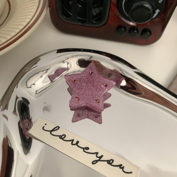 Star or Heart Hair Clip - Image 8