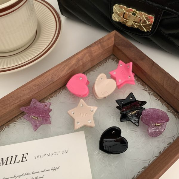 Star or Heart Hair Clip - Image 5